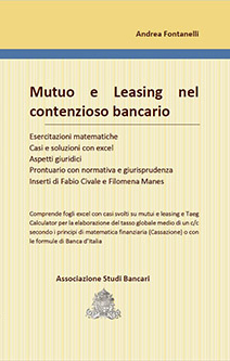 libro mutuo e leasing nel contenzioso bancario cover
